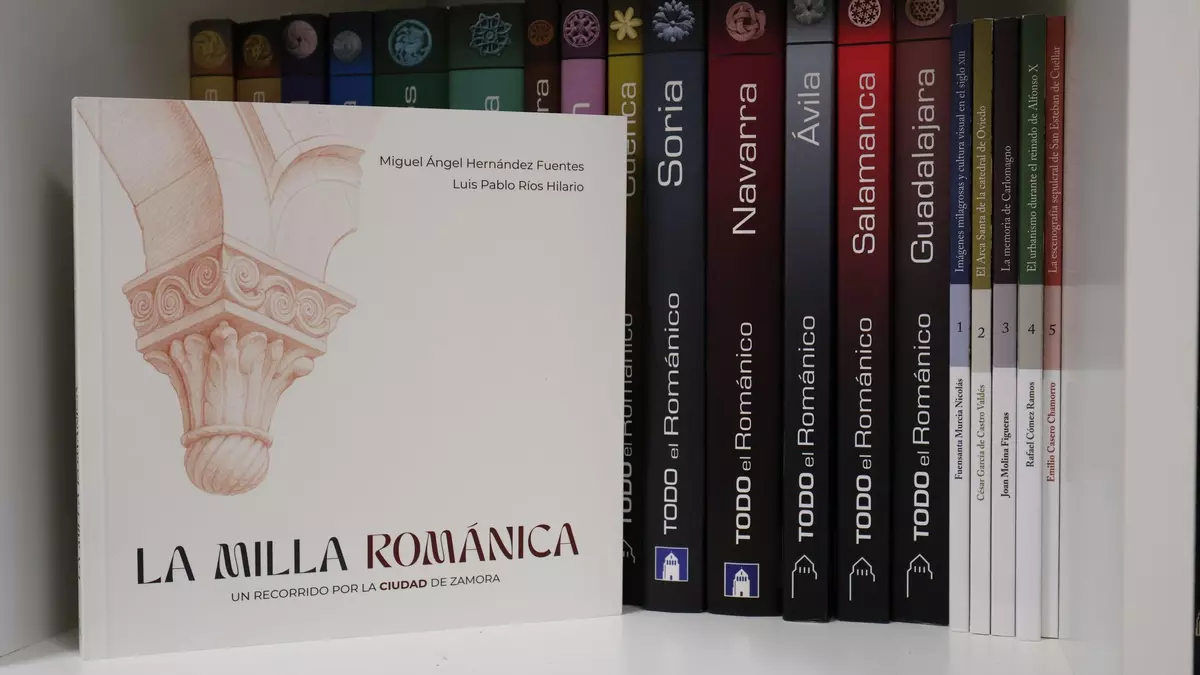 web12 cabecera santa maria la nueva Libro la Milla Románica sobre el arte románico de Zamora
