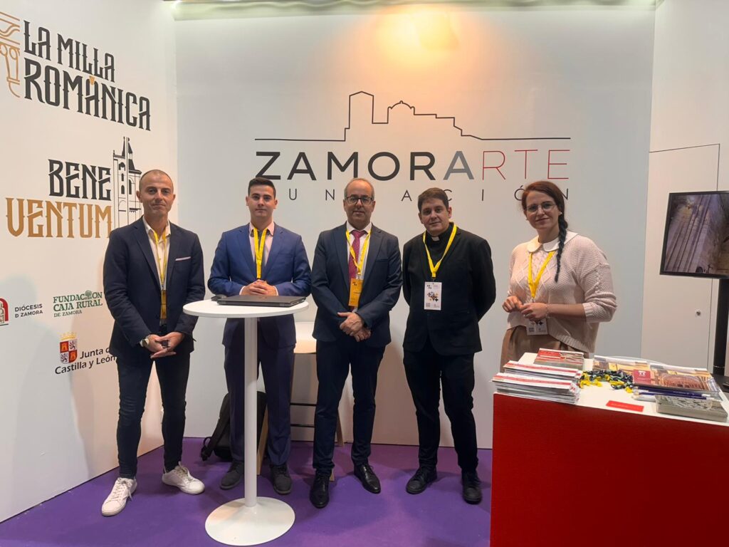La Fundación ZamorArte se presenta en AR-PA para poner en valor el patrimonio románico de Zamora 1 20251115 Equipo Zamorarte Arpa
