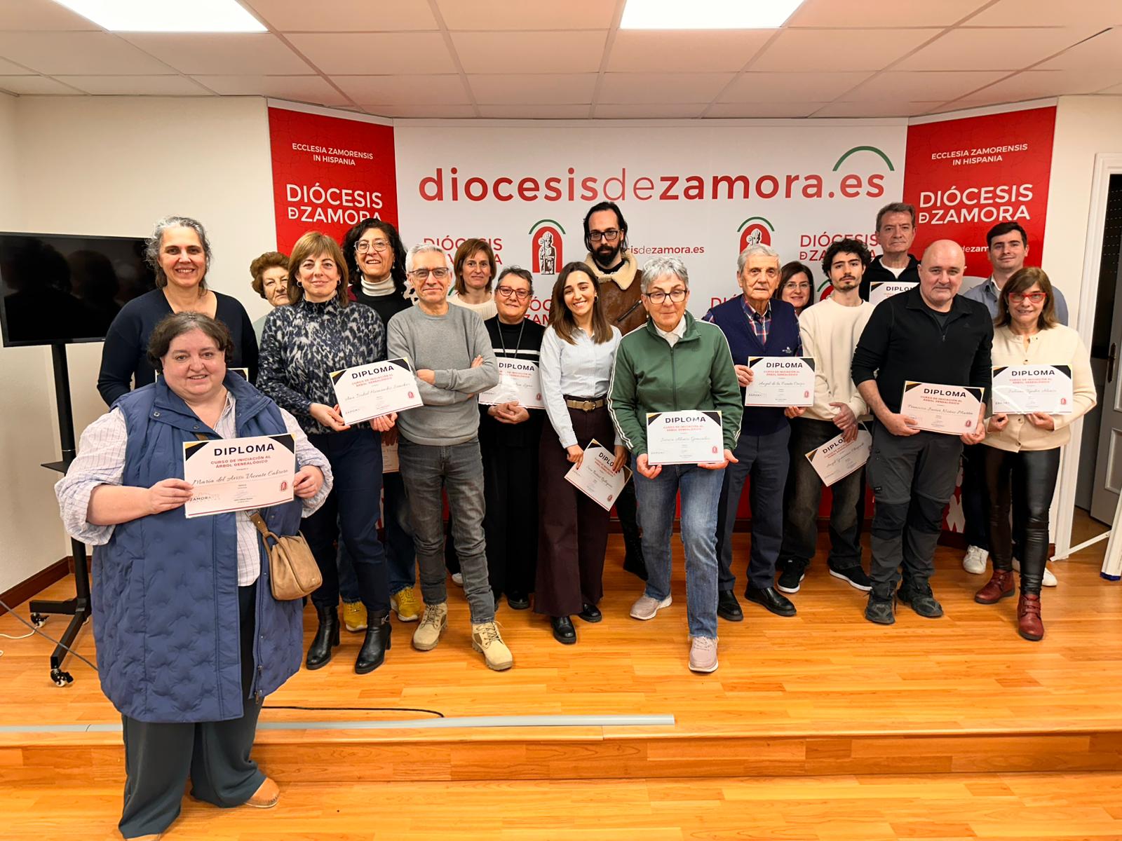 Clausurado con éxito el II Curso de Iniciación al Árbol genealógico de ZamorArte