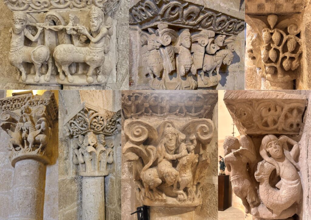 Iglesia de San Claudio de Olivares 10 san claudio collage capiteles