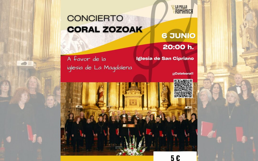 ZamorArte une música y patrimonio en San Cipriano con un concierto solidario por La Magdalena