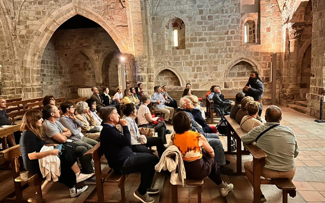 La Milla Románica se vive de noche en una visita teatralizada con aforo completo