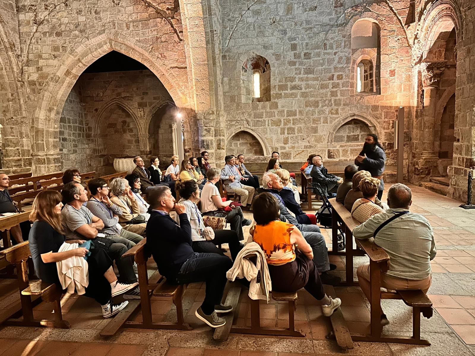 La Milla Románica se vive de noche en una visita teatralizada con aforo completo