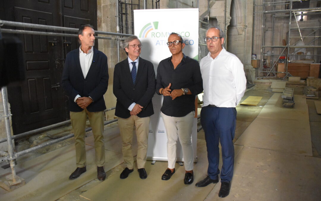 Santa María Magdalena avanza en su restauración dentro del Plan Románico Atlántico