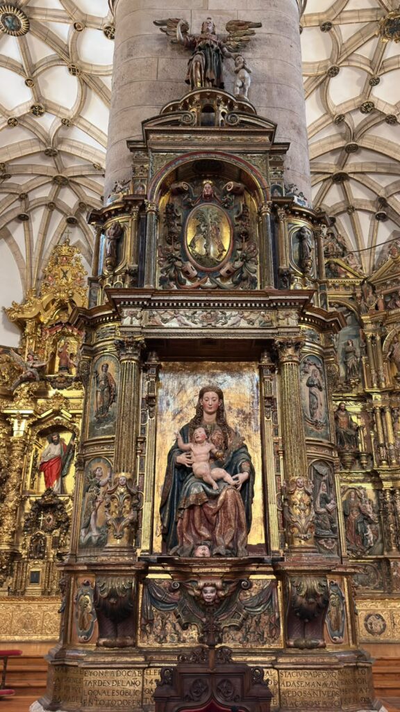 Iglesia de San Andrés 8 retablo virgen del pilar