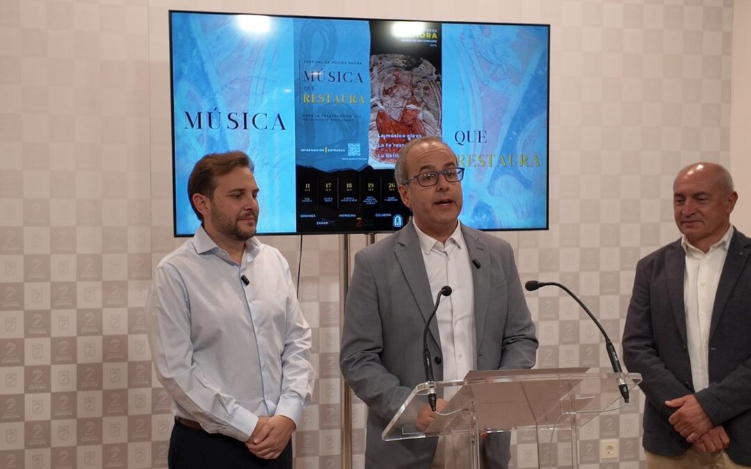 “Música que restaura”, siete conciertos para proteger el patrimonio diocesano
