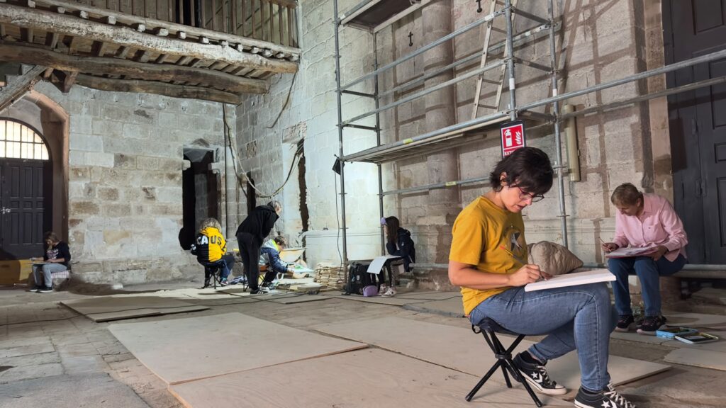 La Magdalena, entre pinceles y andamios: una jornada para conocer su restauración 1 WhatsApp Image 2026 10 04 at 16.39.58